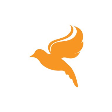 Kuş logosu resimleme tasarımı