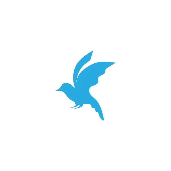 Kuş Logosu Resimleme Tasarımı — Stok Vektör