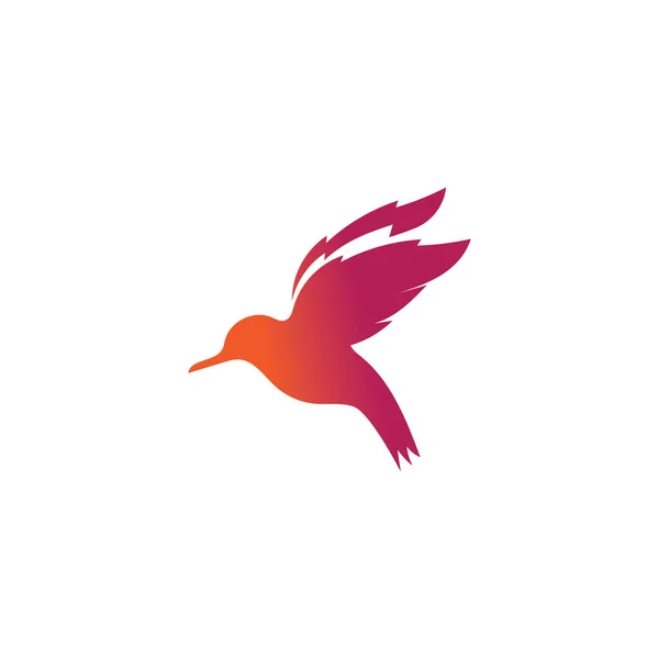 Ptačí Logo Obrázky Ilustrační Design — Stockový vektor
