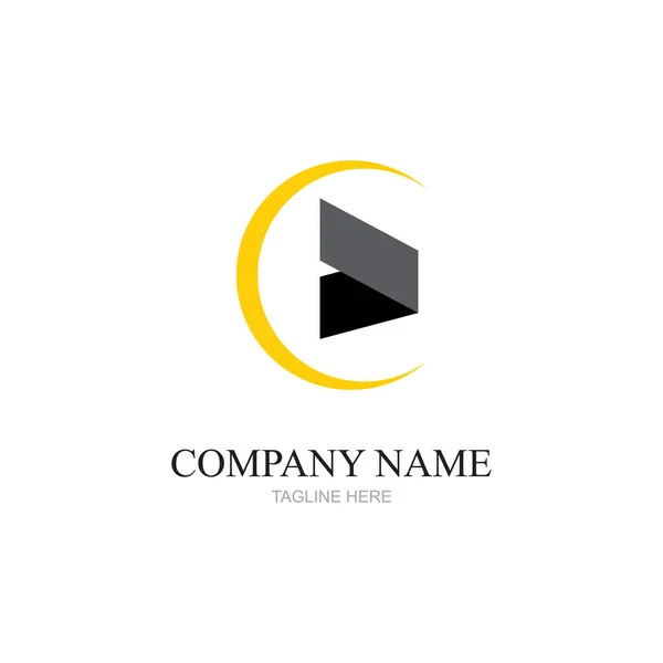 Projekt Logo Rozwiązania Dostawy Usługa Dostawy Projekt Logo Ekspresowe Dostawy — Wektor stockowy