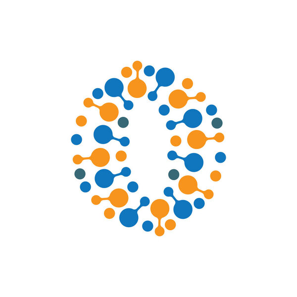 Molecule Logo and symbol Icon Vector Template