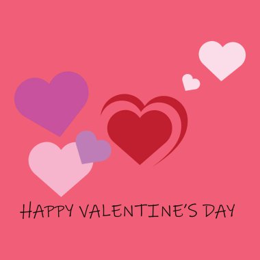 Sevgililer Günü tebrik kartları, sevgililer günü kartı, davetiye kartı için tipografik vektör tasarımı. İzole edilmiş Vintage metin, harf bileşimi