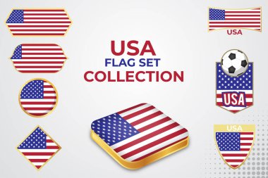 ABD Bayrakları Altın Sınır Koleksiyonu