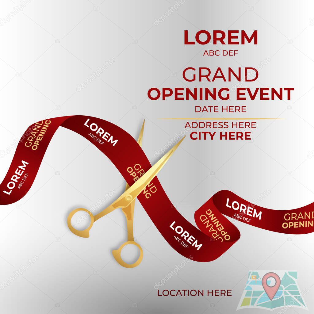 Elegant Grand Opening Event Design Template