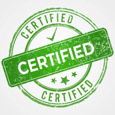 Grunge Yuvarlak Damga Mühür Tasarımı