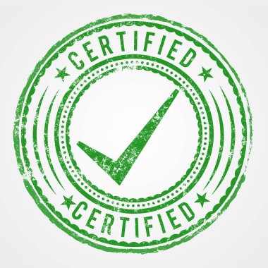 Grunge Yuvarlak Damga Mühür Tasarımı