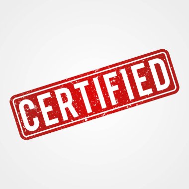 Grunge görünümünde Onaylanmış Pul Tasarımı Otantiklik İşareti