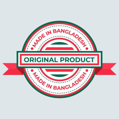 Bangladeş Otantik Sertifika Rozetinin Orijinal Ürünleri