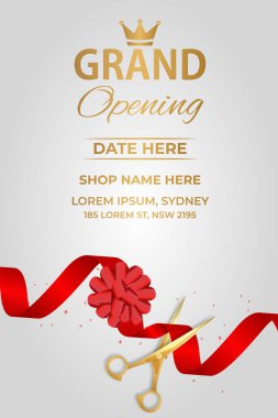 Kırmızı kurdeleli Büyük Açılış SancağıName