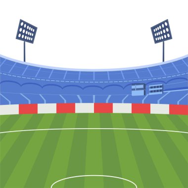 Gündüz vakti modern spor stadyumu