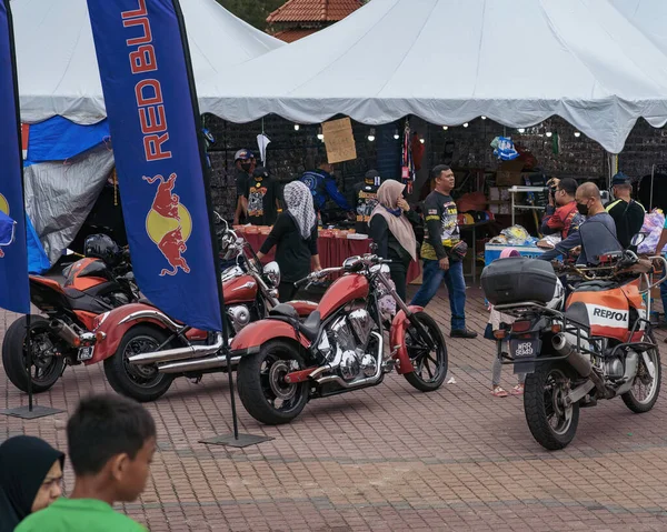Terengganu Malaysia June 2022 Motorcycle Display Bike Week Event — Stockfoto