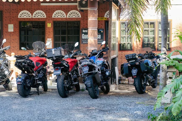 Kuala Terengganu Malaysia June 2022 Motorcycles Parking Roadside Terengganu Bike — Stockfoto