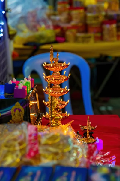 India Disepuh Diya Atau Lampu Minyak Unsur Tradisional Ritual Dan — Stok Foto