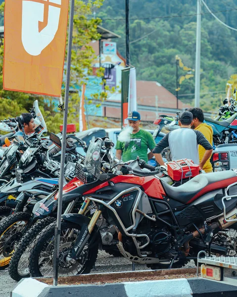 말레이시아의 2022 장소에 오토바이 — 스톡 사진