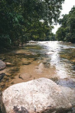River at Sungai Kampar, Gopeng, Perak.