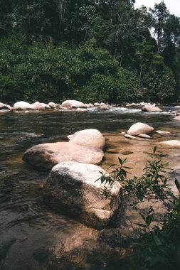 River at Sungai Kampar, Gopeng, Perak.
