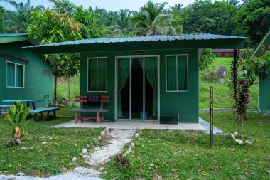 Perak, Malezya - 12 Ağustos 2022 Riverbug, Gopeng 'daki orman merkezi..