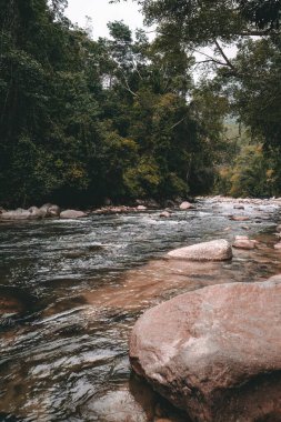 River at Sungai Kampar, Gopeng, Perak.