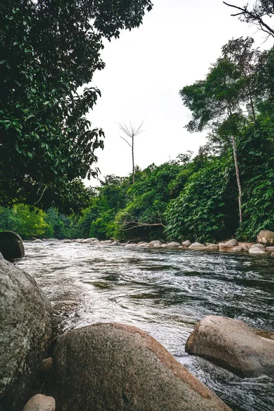 Rio Montante Sungai Kampar Gopeng Perak — Fotografia de Stock