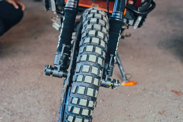 New Enduro motorcycle bike front tyre.