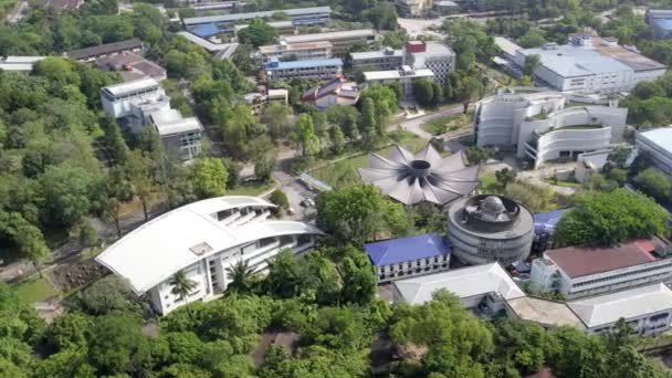 Petaling Jaya Malaysia April 2023 Aerial View Business Economics University — Stock Video