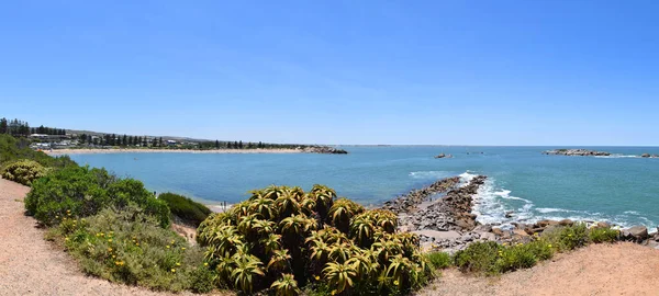 Widok Panoramiczny Port Elliot Australia Południowa — Zdjęcie stockowe