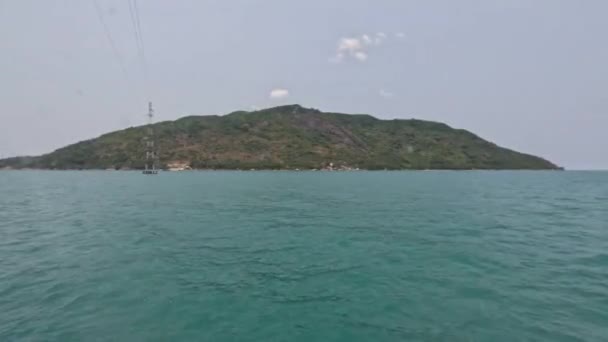 Pequeña Isla Lai Son Kien Giang Vietnam Desde Una Ventana — Vídeos de Stock