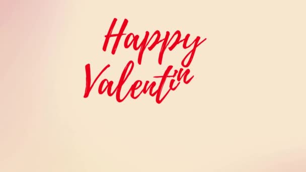 Animation Texte Saint Valentin Carte Numérique Saint Valentin Pour Votre — Video
