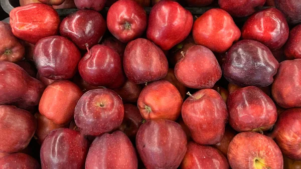 Fresh produce red apples good for multimedia background group of red ripe apples, healthy organic fruits