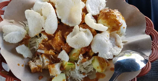Cnn Νίκη Κορυφαία Τρόφιμα Τυπική Ινδονησιακή Υγιεινά Τρόφιμα Που Συχνά — Φωτογραφία Αρχείου