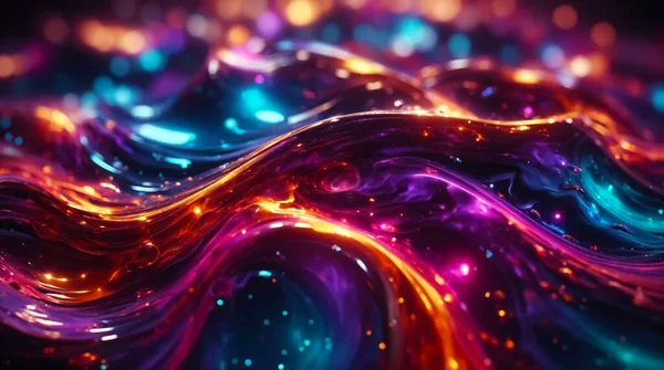 Çoklu ortam yaratımı için soyut renkli kozmik nebula arka planı uzayda Gaz tozu bulutları nebulası. Evrenin doğumu ve genişlemesi. Nebuladan yıldızların ve gezegenlerin oluşumu. 3d hazırlayıcı
