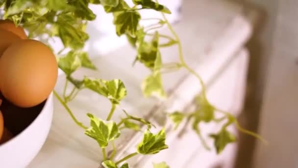 自制豆腐炒蛋 健康食品 简单快捷日式烹调的制作方法 — 图库视频影像