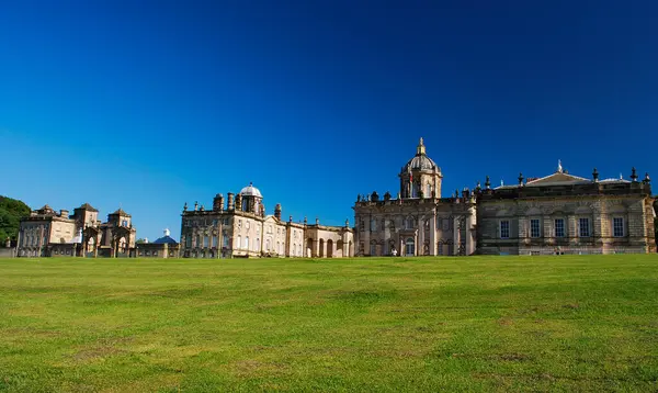 stock image beautiful and enchanting old and ancient building in rural Europe left untouched in green landscape and blue sky, medieval castle landscape good for multimedia content creation, THIS IS NOT AI Please Check EXIF DATA