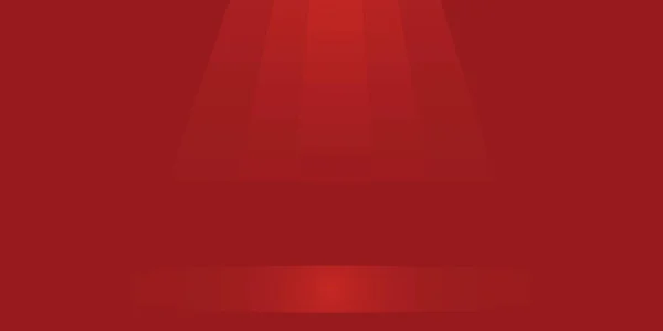 Abstrato Fundo Vermelho Com Luz Parede Vermelha Estúdio Quarto Natal — Fotografia de Stock