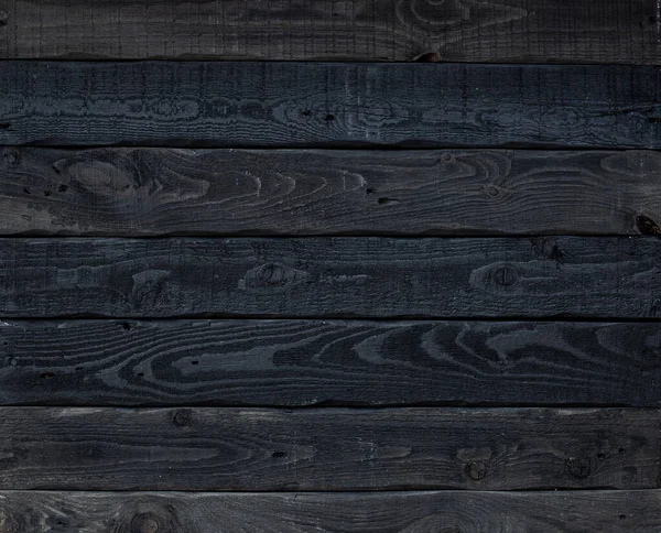 Schwarze Holz Hintergrund Textur — Stockfoto
