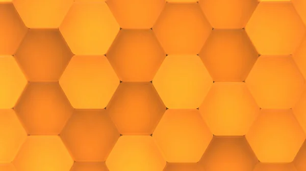 Honingraat Gele Achtergrond Honing Bovenaanzicht — Stockfoto