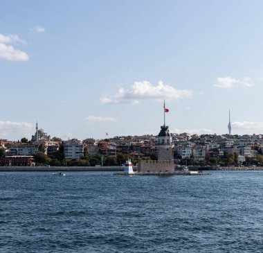 kz kulesi istanbul şehri Bakire Kulesi