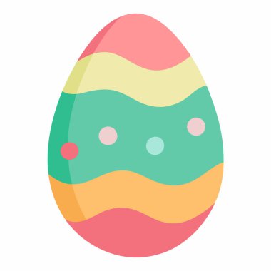 düz renk Paskalya yumurtası