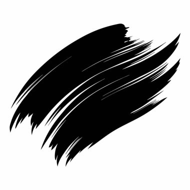 siyah fırça darbesi sanatı