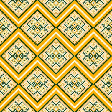 Yerli Amerikan deseni, Navajo tasarım duvar kağıdı, soyut geometrik arkaplan dekorasyon, giysi, kumaş, tekstil, döşeme, halı için geleneksel süs.