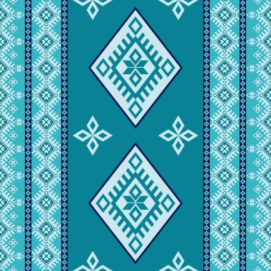 Yerli Amerikan deseni, Navajo tasarım duvar kağıdı, soyut geometrik arkaplan dekorasyon, giysi, kumaş, tekstil, döşeme, halı için geleneksel süs.