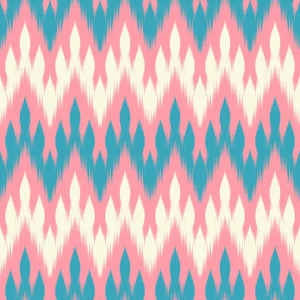 Tatlı Pembe Ikat deseni, Tayland sanat tasarımı, Ikat Süsleme stili, Ikat Yazdırma. Soyut geometrik desensiz arka plan geleneksel giyim, kumaş, tekstil, moda etiği.