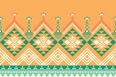 Yerli Amerikan modeli, Navajo tasarımı. Yerli Amerikan süsü. Dekorasyon, giysi, kumaş, tekstil, moda için geleneksel geometrik arkaplan.