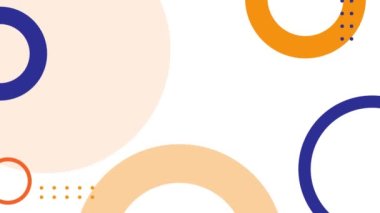 Başlık, sunum vesaire için geometrik hareket arkaplanı. soyut arkaplan canlandırması