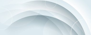 Duvar kağıdı, afiş, poster, sunum, kapak vs. için beyaz dairesel arkaplan.