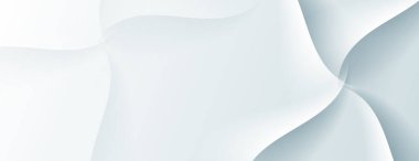 pankart, duvar kağıdı, poster, ağ için dalgalı çizgi dokusu örtüşen beyaz arkaplan.