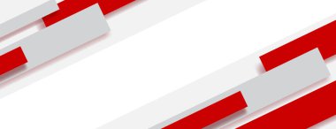 Çapraz kareli kırmızı ve beyaz soyut arkaplan. Şirket tasarımı için harika.