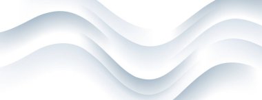 Dalga kağıdı katmanlı beyaz soyut arkaplan