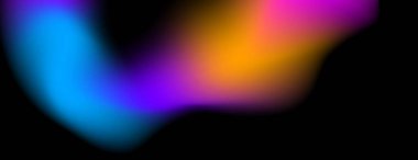 mavi, turuncu ve mor renkli soyut arkaplan