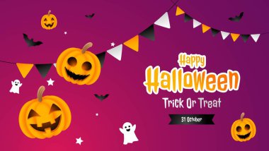 Cadılar Bayramı balkabakları, hayaletler, yıldızlar ve yarasalar, bayram dekorasyonları, tebrik kartları, sosyal medya gönderileri, davetiyeler ve tatil tasarımları için mükemmel..